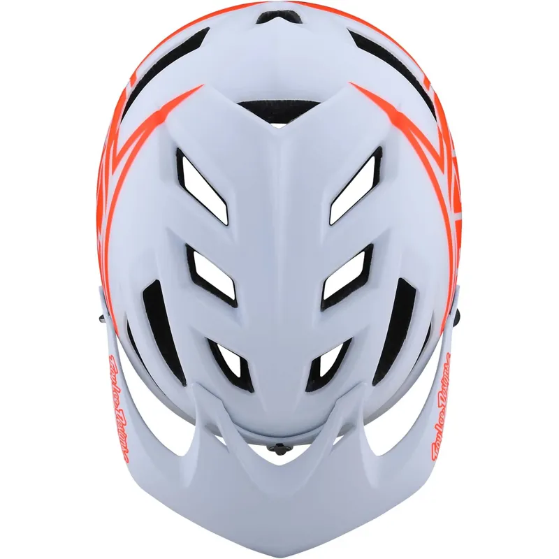Troy Lee Designs A1 Classic Youth MIPS MTB Helmet Rocket Red-3